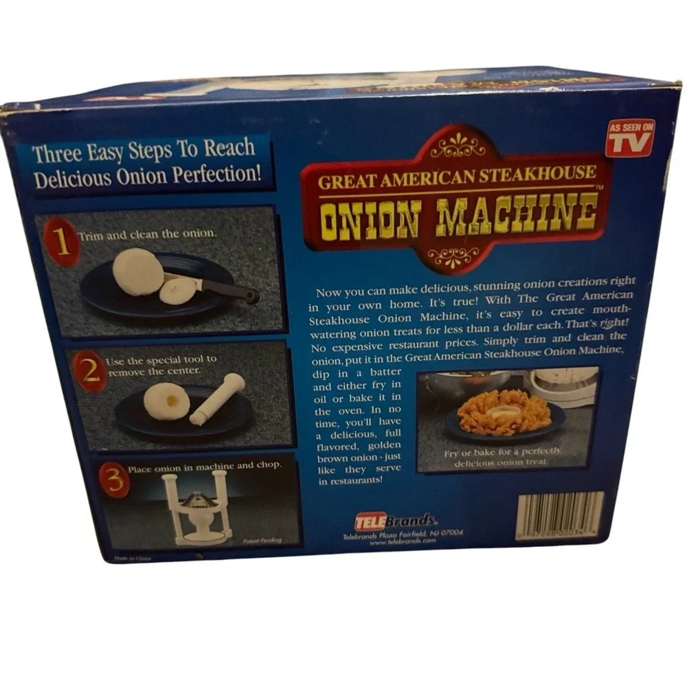 Great American Steakhouse Blooming Onion Machine As Seen on TV Maker Cutter